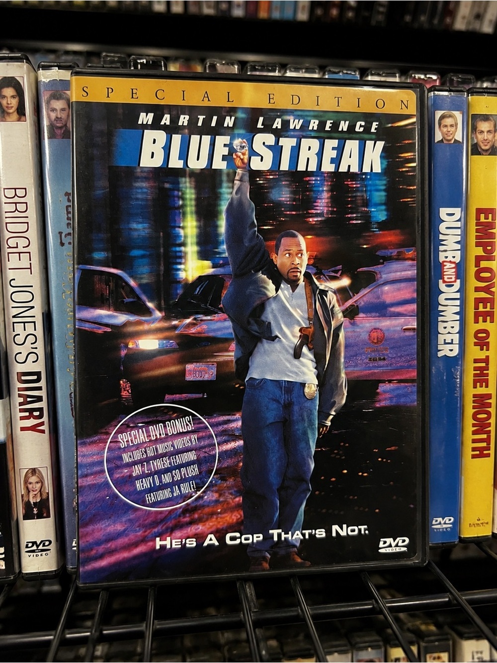 Blue Streak DVD Special Edition Martin Lawrence Comedy Movie